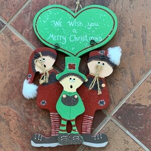 Christmas Carolers Hanger
